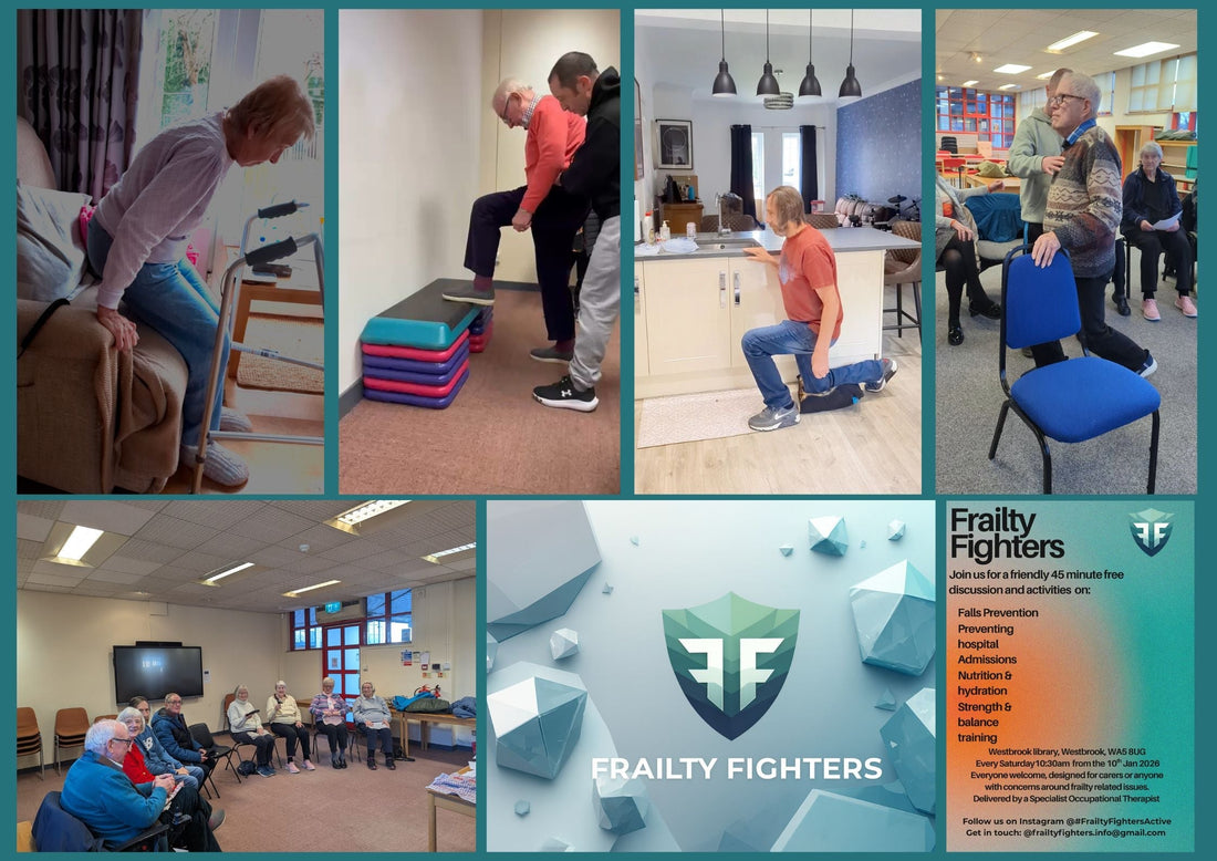 Falls Prevention Warrington  Frailty Fighters Strength & Balance